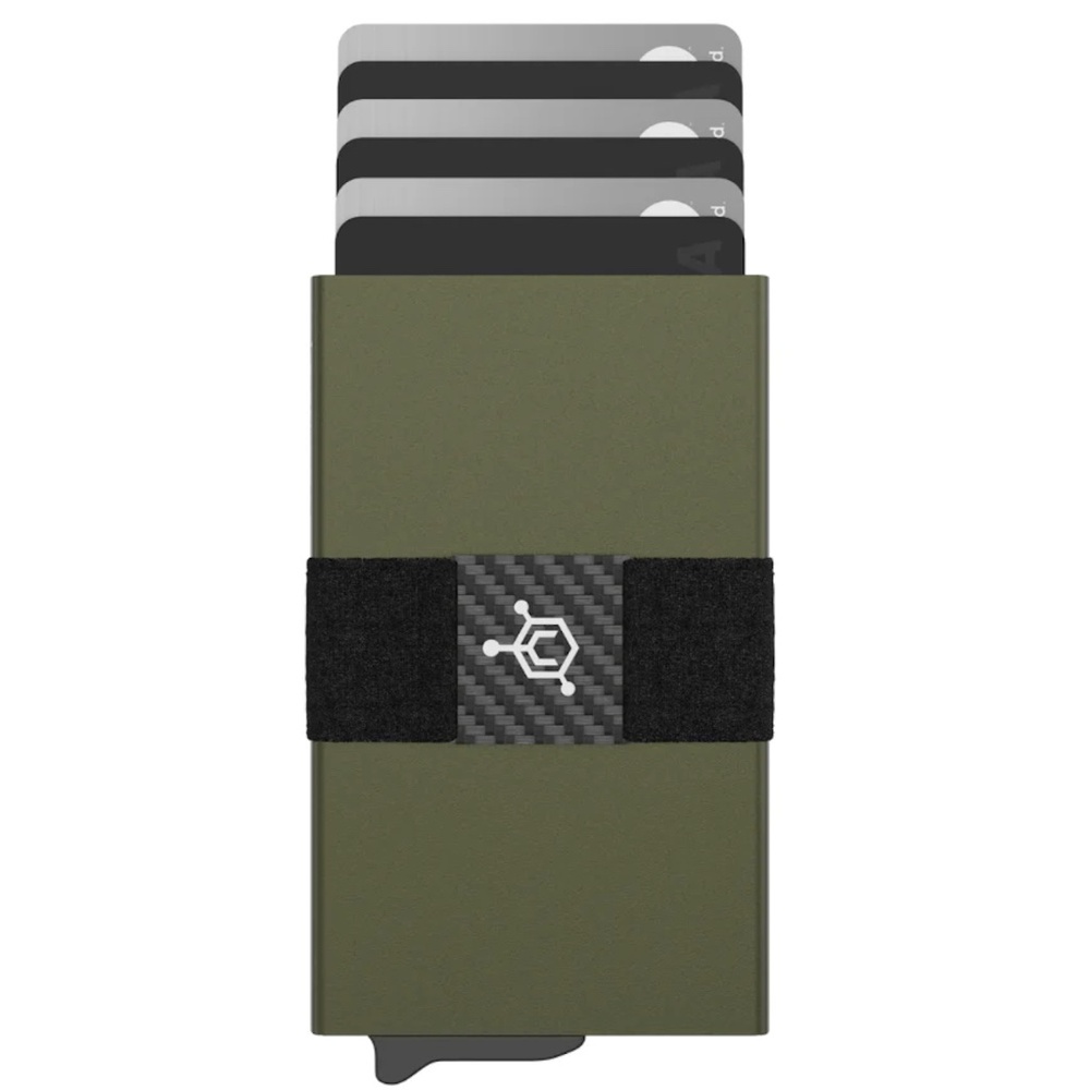 NEW Code 118 QuickDeploy Military Green Wallet w tracker card/multi tool card